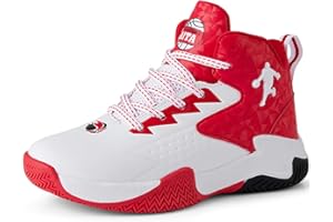 WOWEI Zapatillas de Baloncesto para Niños Deportivas Sneakers Moda Calzado de Baloncesto para Niño Zapatillas de Bsquetbol Aire Libre Correr Ligeras Zapatos de Running