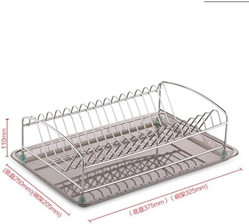 Stainless steel dish rack Drain rack Plate cutlery dish holder