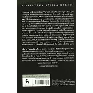 Pericles - fabio maximo: Vidas paralelas (B. BÁSICA GREDOS)