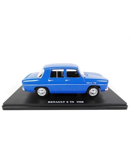 Modellino Fiat 127 OPO 10 Del 1972 In Scala 1/43 - Miniatura Metallo Con Base E Scatola Plexiglas