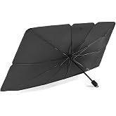 Mega Oto Market Oto Araba G&uuml;neşlik Şemsiye Tip &Ouml;n Cam G&uuml;neş &Ouml;nleyici Katlanabilir 140cm X 75cm