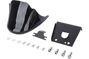 Bravema Motorrad Frontspoiler Kinnverkleidung Fit für Harley Davidson Sportster XL883 mit Montagehalterung Zubehör für 883 XL1200 2004-2022