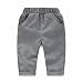 For 2-5 years old boys,Clode® 3pcs Newborn Baby Boy Grey Waistcoat+Long Pants+Shirts Clothes Sets Suit (for 2 years old)