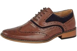 Goor Jungen Zum Schnüren Flügel Kurze Brogue Gibson Schuhe