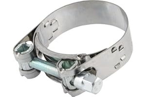 SIWERK Fittingteile - Gelenkbolzenschellen aus Edelstahl - Schlauchschellen (Werkstoff: Edelstahl W2 - Ø Spannbereich: 79-85 mm)