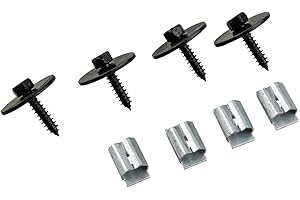 ciciTree Set Undercar Shield Clip Écrous Tôle Vis Fit pour Mercedes W124 W125