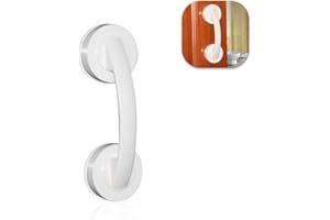 Kytpyi asidero con ventosas antideslizante baño apoyo mango pasamanos Mango de movilidad portátil con ventosa súper fuerte para gabinete de cajón de ventana de baño