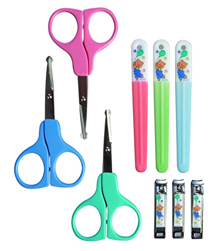 Nuby ID4774 Nail Care Set Blue