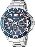 Nautica Orologio Analogueico Quarzo Uomo con Cinturino in Acciaio Inox NAPP25006