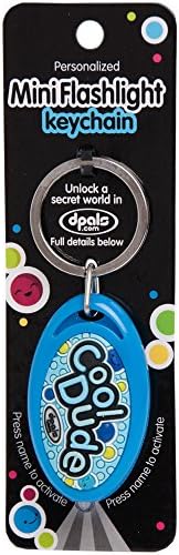 Dpal Mini Flashlight Key Chain, Cool Dude