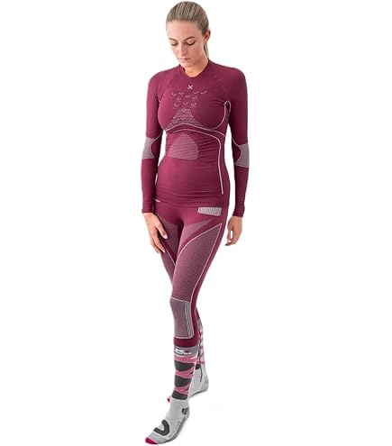 X-BIONIC ENERGY ACCUMULATOR 4.0 PANTS WMN MINERAL BLUE/ARCTIC WHITE - Thermische maillot