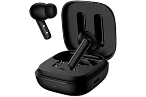QCY - T13ANC Auriculares Completamente inalámbricos con Caja de Carga - Negro
