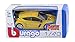 Price comparison product image New Burago 1/43 Diecast Model Car - Burago 'Street Fire' Range - Renault Megane Sport in Yellow