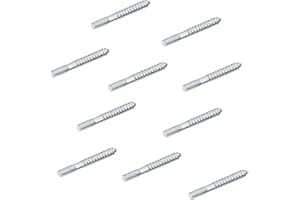 Gedotec Viti di fissaggio M4 filettate per pomello di mobili - maniglie - appendiabiti e accessori | viti per mobili M4 x 30 mm | acciaio zincato