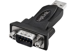 LogiLink AU0002F - Adattatore USB 2.0 (Tipo A) a seriale (RS232-9 Pin) per Win 11