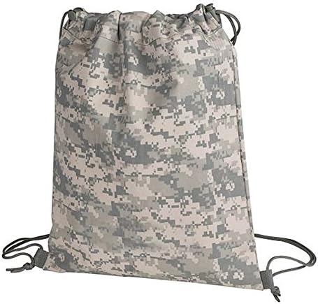 The Lost Traveler ACU Digital Camouflage Drawstring Tote Bag Backpack Camo