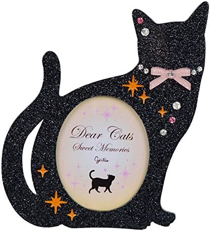 GENTIE Black Cat Acrylic frame Dear Cats Series G-5226BK from Japan