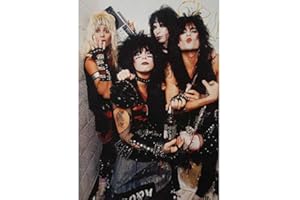 Amazing Posters Motley Crue, An American Rock Band, Nikki Sixx, Tommy Lee, Vince Neil, Mick Mars 12 X 18 Inch Poster
