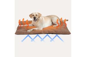 Vulevirtue Katzendecke Selbstheizende Decke,Selbstheizende Decke Katze & Hunde Wärmedecke Katze Haustiere Katze Wärmedecke Selbstwärmende Waschbare Thermodecke für Auto Katzenpad, Indoor (70 * 45cm)