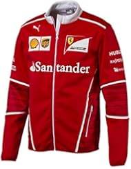 Nuevo. 2017 oficial de Puma Ferrari F1 Fórmula un equipo para hombre softshell chaqueta de forro polar, rojo