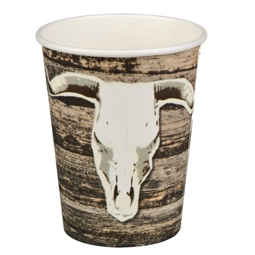 6 Becher "Wild west"
