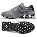 Produktbild NIKE Men's Shox NZ Running Shoes Wolf Grey/Metallic Gold/Anthracite 9 D(M) US