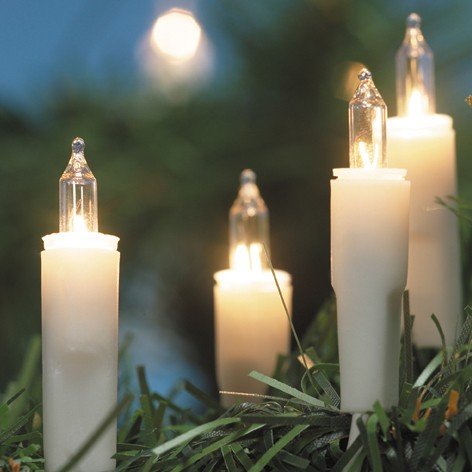 Preisvergleich Produktbild Brema Minilichterkette 50-Teilig Klar weiss