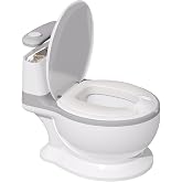 Potty Training Toddler Toilet Seat, Baby Potty for Boys Girls, Toddlers Pottie Realistic Toilet Pottys Chair Potties with Spl