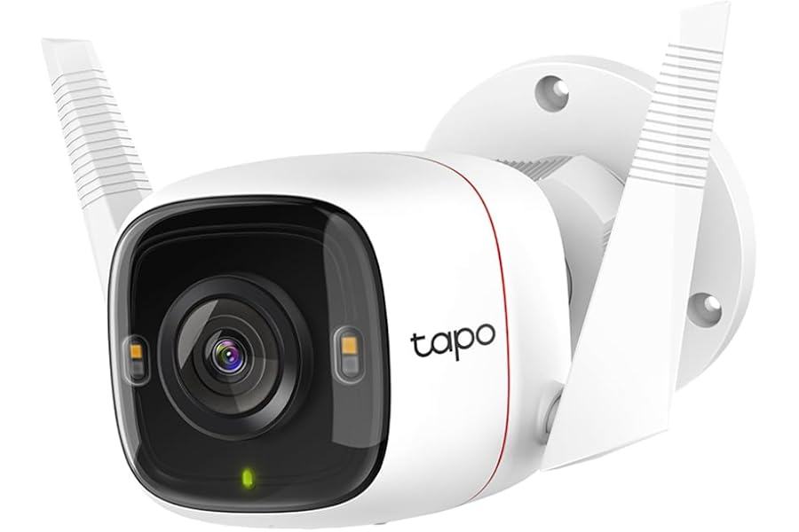 Tapo TP-Link C320WS Überwachungskamera Außen, WLAN IP Kamera, 4MP Hochauflösung, 30m Vollfarb-Nachtsicht, Bewegungserken