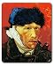 Produktbild 1art1 88917 Vincent Van Gogh - Selbstporträt Mit Verbundenem Ohr Und Pfeife, 1889 Mauspad 23 x 19 cm