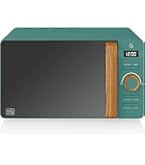 Forno A Microonde Swan Nordic 20L Digitale - 800W, 6 Livelli Di Potenza, Scongelamento, Design Scandinavo Con Maniglia Legno - Foto 11