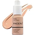 Glamza PHOERA Foundation Concealer Makeup Full Coverage Matte Brighten Long Lasting UK (103 WARM PEACH)