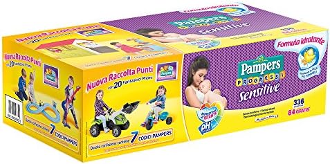 Pampers Sensitive Wipes Ph Restore 336 Pieces