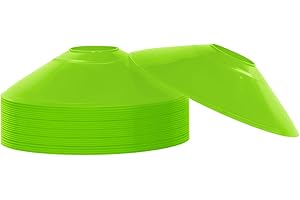‎REEHUT REEHUT Fussball Hütchen Markierungshütchen Agilität Markierungsteller Set Kunststoffhalter - Markierungskegel für Ballspiel, Radsport, Kinder, Sportler Dome Mini Trainingskegel