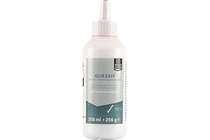 Vaessen Creative Glue Easy Colla Attaccatutto Forte con Punta di Precisione – 250 ml - Colla Bianca a Base d’Acqua - per Carta, Cartoncino, Legno e Tessuto – Adesivo per Fai da Te e Progetti Creativi