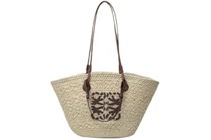 Mounteps Straw Woven Handbag Fashion Women Travel Seaside Beach Bag Shopping Basket