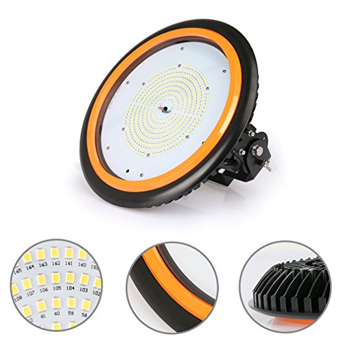 Anten® mit TÜV Zertifizierung 150W 22000LM 150LM/W IP65 UFO Ultraheller LED Hallenstrahler Weiß 6000-6500K SMD2835*432LEDs AC100-240V mit guter Thermischen Leistung 15% besser als andere LED Hallenbeleuchtungen mit CE/ ROHS/ TÜV Zertifikat Ersatz für HQL und HQI Strahler - 3