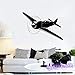 Produktbild Njuxcnhg Flugzeug Aufkleber Fahrzeug Aufkleber Classic Aircraft Poster Vinyl Wandtattoos Flugzeug Dekor Wandbild Flugzeug Aufkleber 40X58cm