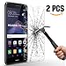 Produktbild Huawei P8 Lite 2017 schutzfolie , ikalula Huawei P8 Lite Glass Panzerglas 9H Härtegrad Anti-Kratz Displayschutzfolie Schutzfolie Screen Protector Für Huawei P8 Lite - 2 pack