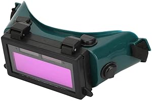 YANMIS Welding Goggles Auto Darkening, Welder Glasses Auto Darkening Solar Welder Eye Mask Glasses Welding Protective Goggles Auto Darkening