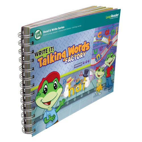 LeapFrog LeapReader Book: Write It! Talking Words Factory