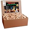 Pure Nature Premium Holzwolle Anznder Wachs Fsc Zertifiziert Keine Schmutz Kaminanznder Holzwolle Grill Anznder Holzkohle Anznder Ofen Anznder Bio Anznder