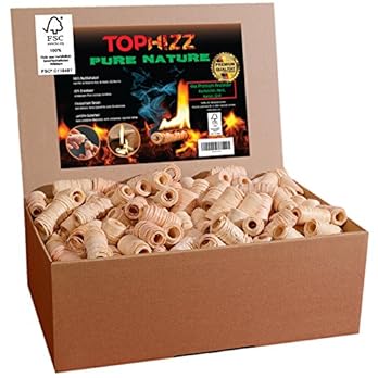 Pure Nature Premium Holzwolle Anznder Wachs Fsc Zertifiziert Keine Schmutz Kaminanznder Holzwolle Grill Anznder Holzkohle Anznder Ofen Anznder Bio Anznder