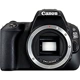 Canon EOS 200D + 18-55 DC III + 100EG + SD 16GB SLR Camera Kit 24.2MP CMOS 6000 x 4000pixels Black - digital cameras (24.2 MP, 6000 x 4000 pixels, CMOS, Full HD, Touchscreen, Black)
