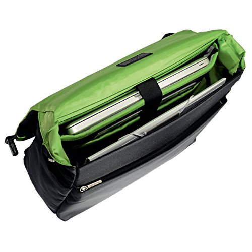 Leitz Leichte Business Messenger-Tasche 15.6 Zoll (geeignet für Laptop, Smart Traveller, Polyester/Metall/Leder, Complete), Schwarz, 60190095 - 14