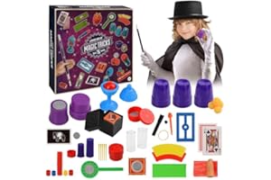 ARIEL-GXR Magic Sets, Magic Tricks for Kids, 75+ Magic Props Kit, Magician Set with Magic Wand & Video Commentary, Christmas Magic Toy Gifts for Age 6+