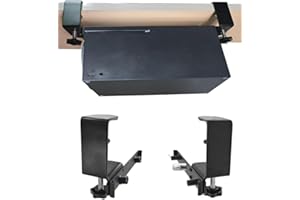 EMAQUIN Untertisch Halterung für Xbox Series X (Kein Bohrer, Kein Aufkleber, Starke Klemmhalterung, Kompatibel mit Xbox Series X, Schwarz)