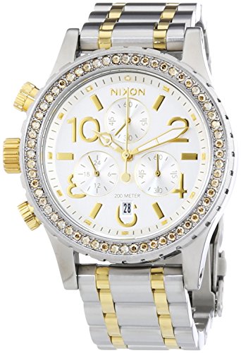 Nixon Damen-Armbanduhr 38-20 Chrono Chronograph Quarz Edelstahl A4041921-00 Nixon Damen-Armbanduhr 38-20 Chrono Chronograph Quarz Edelstahl A4041921-00