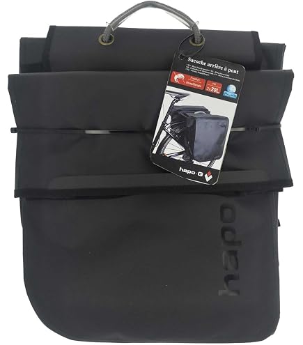 Hapo-G Sacoche De Guidon Vélo 7L - Bleu - Fixation DMTS - Fenêtre Tactile Smartphone - Déperlant Et Étanche