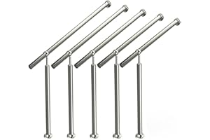 LZQ - Barandilla de entrada de acero inoxidable, pasamanos para escaleras, pasamanos de pared, exterior e interior, 150 cm